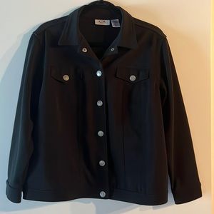 Ladies Black Jacket Size Large